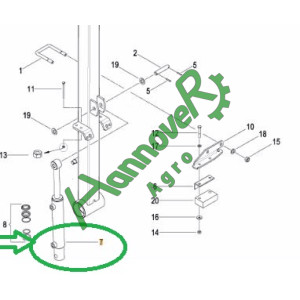 Клапан AC853956, (АС853956) KVERNELAND, Квернеланд